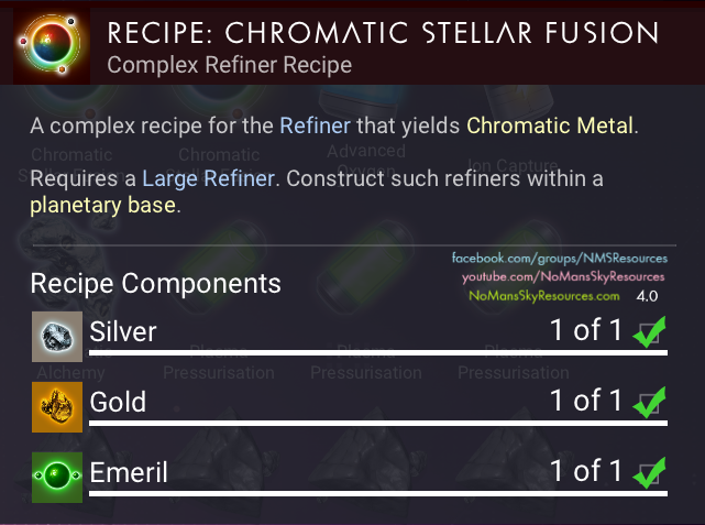 Complex Refiner Recipes - 022 Chromatic Metal (2) [Waypoint 4.0].png