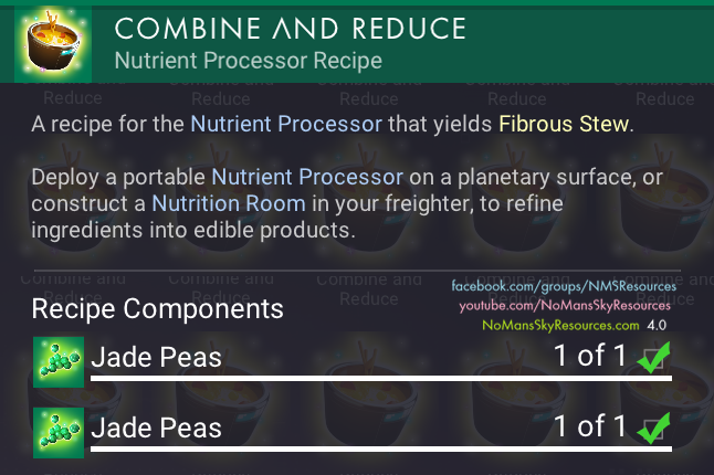 Fibrous Stew (Jade Peas + Jade Peas) - Recipe [Waypoint 4.04].png