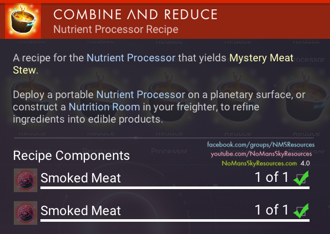 Mystery Meat Stew (Smoked Meat + Smoked Meat) - Recipe [Waypoint 4.04].png