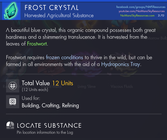 frost crystal nms frost crystal nms