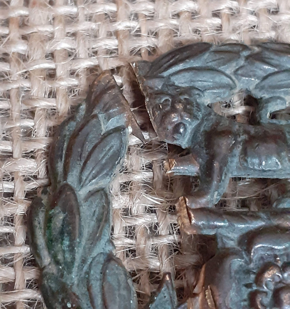 Thumbnail: WWI Hampshire cap badge