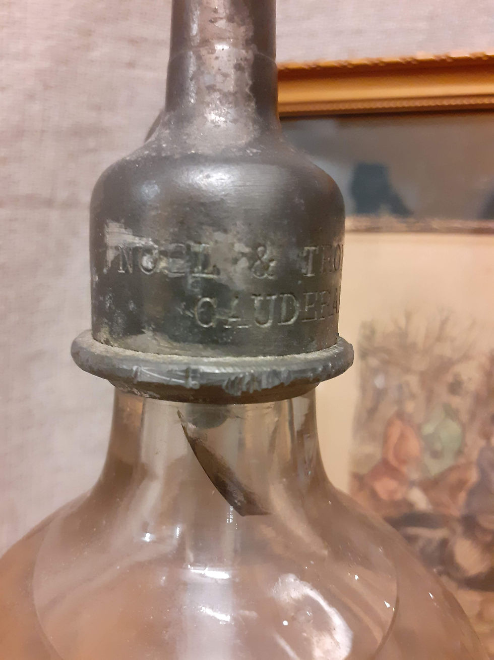 Thumbnail: French 1934 soda syphon - original contents
