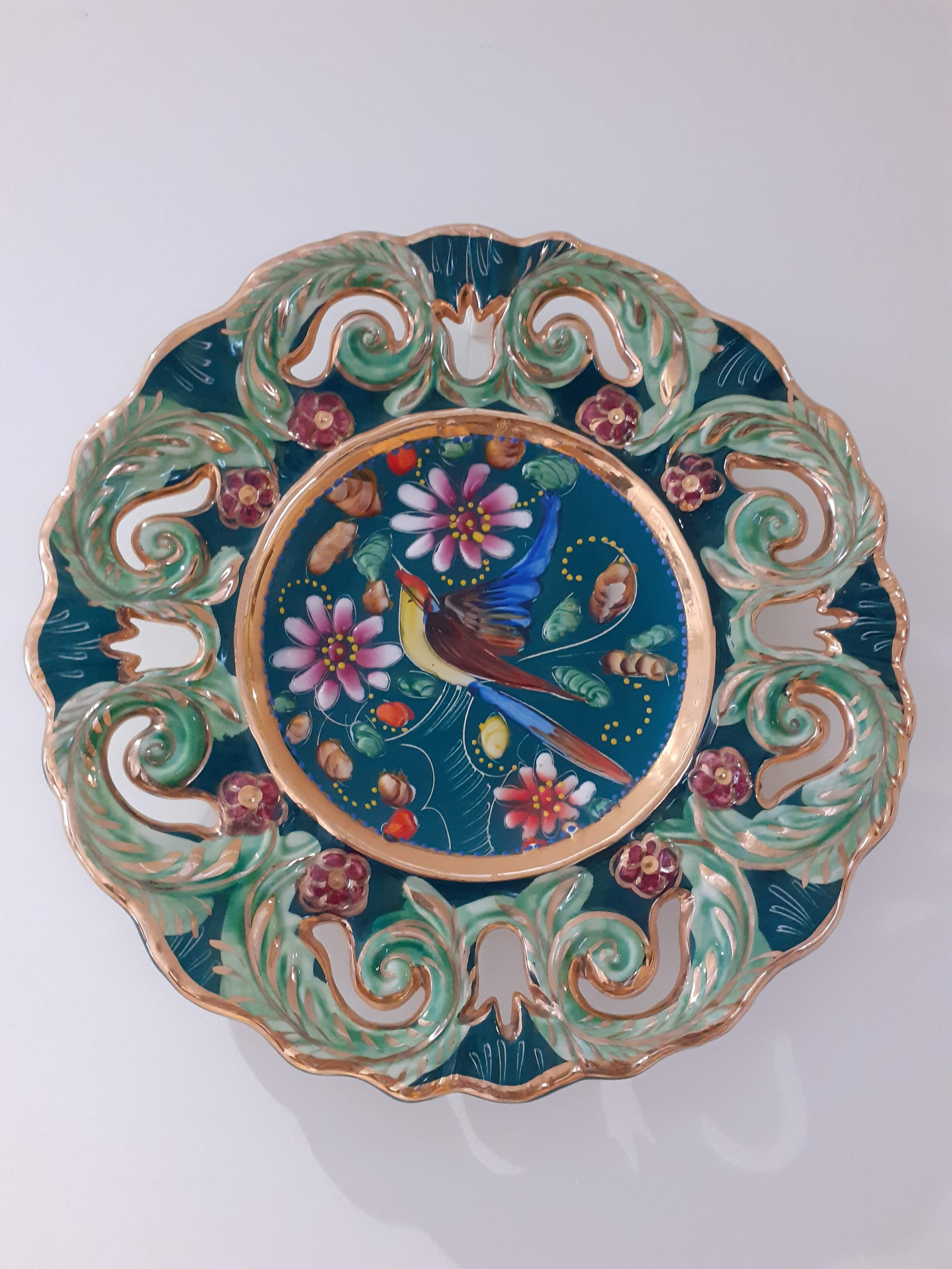 Decorative plate - Vintage Belgian Plate