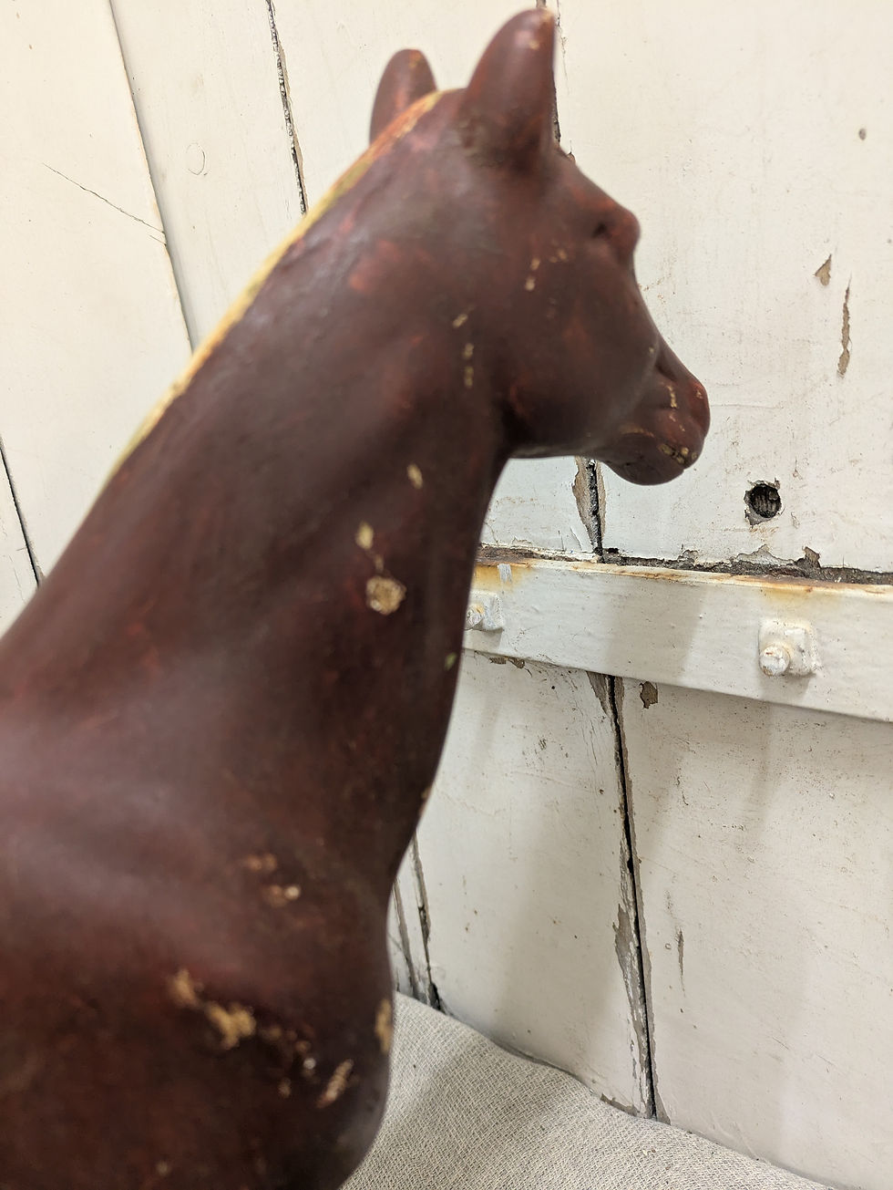 Thumbnail: Mid century Bruno Besagni horse lamp