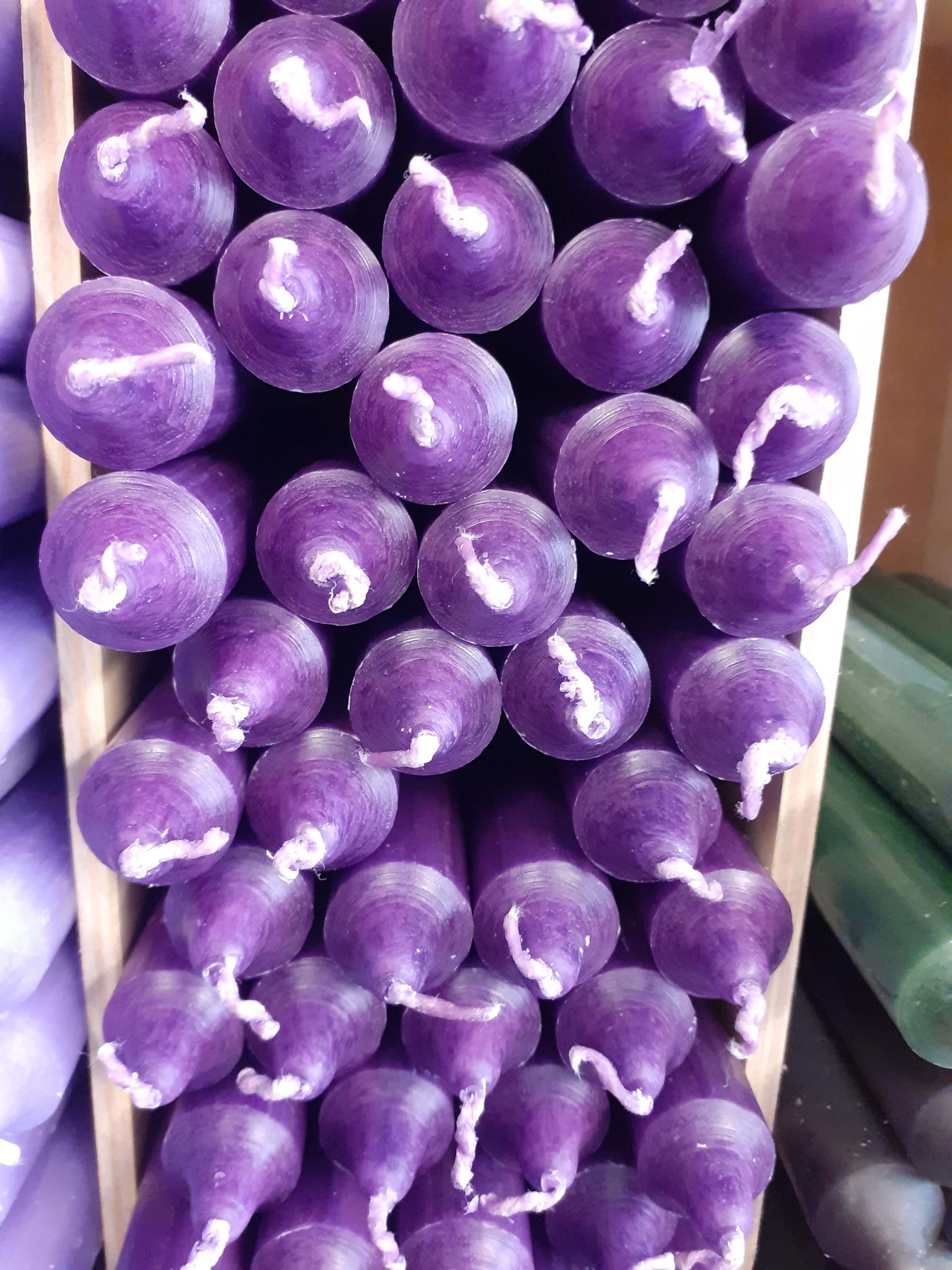 Bistro Candle - Purple