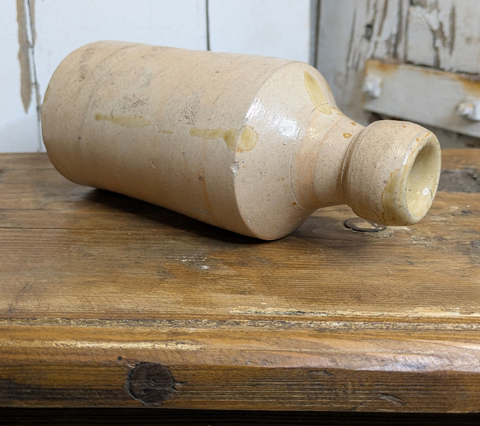 Thumbnail: Salt glazed stoneware bottle