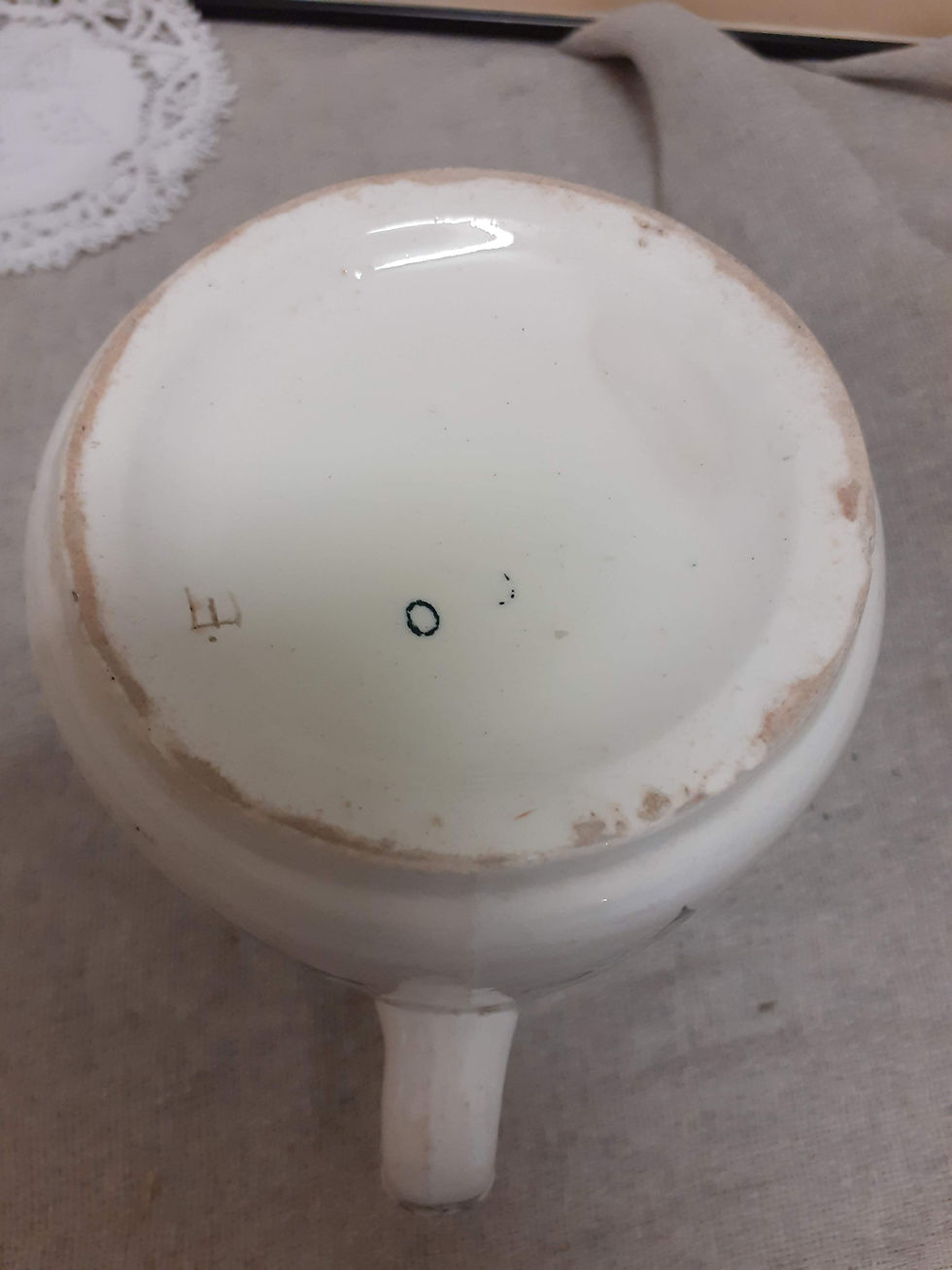 Thumbnail: Victorian Transfer print jug - 17cm