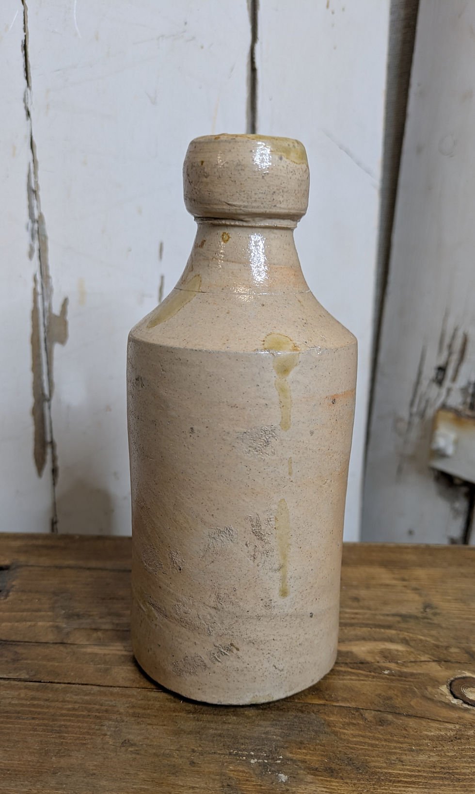 Thumbnail: Salt glazed stoneware bottle