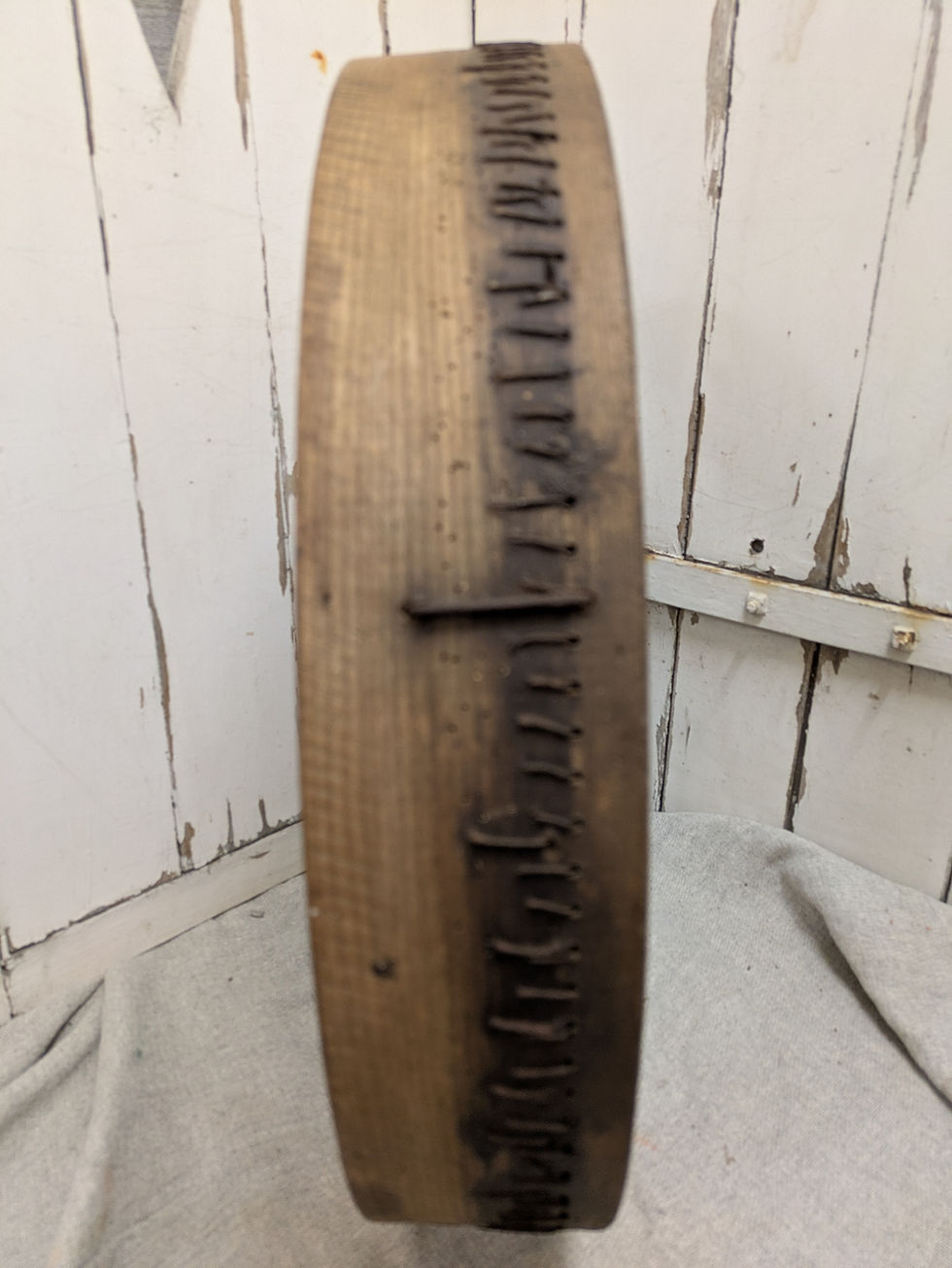 Thumbnail: Antique bentwood garden sieve