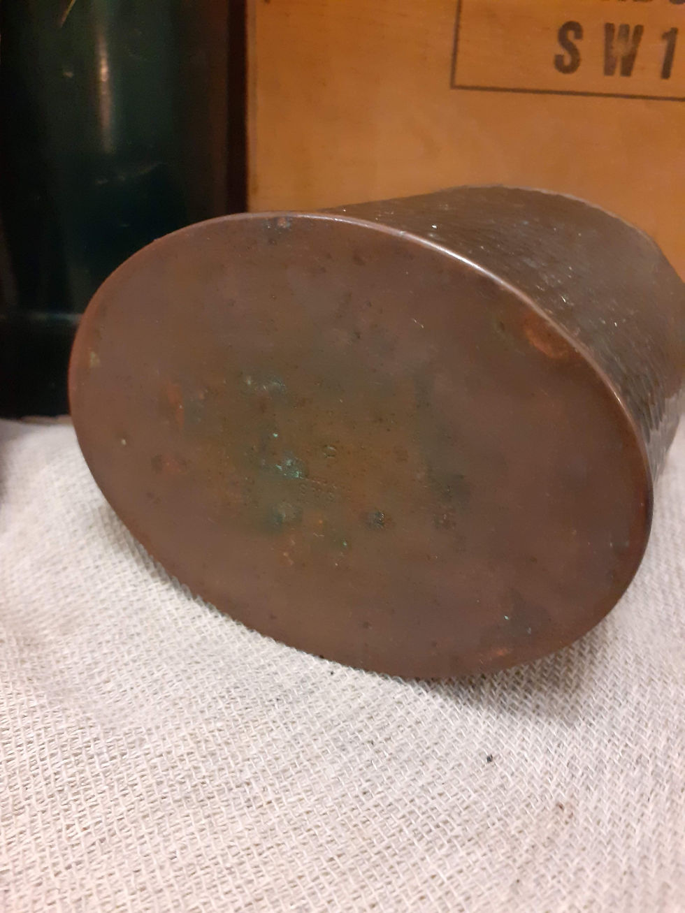 Thumbnail: Vintage copper canister - 15cm