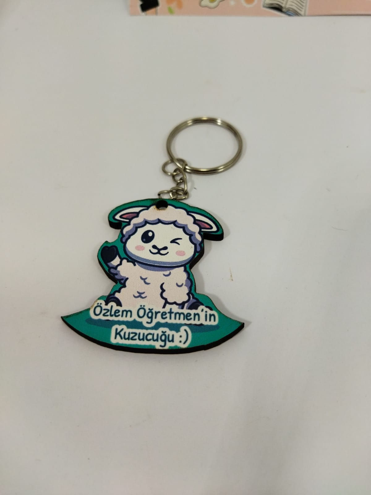 Okula Dönüş Hediyesi Kişiselleştirilebilir Anahtarlık