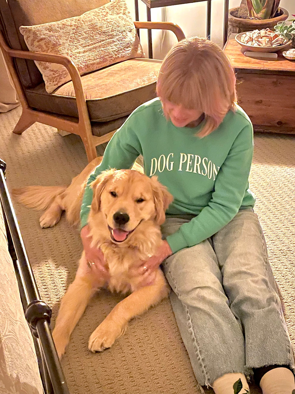 my grand puppy Copper