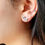 Miniature : Scottie Dog Terrier CZ Stud Earrings