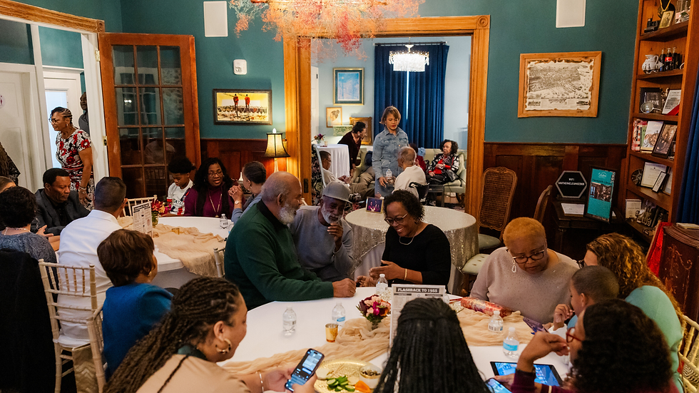 Guests enjoying a private gathering at Celestine Bed & Breakfast in Pensacola