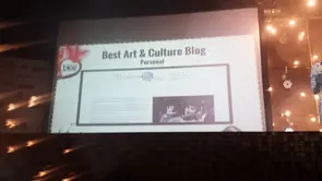Bringing home silver from the brand new #bloggies!