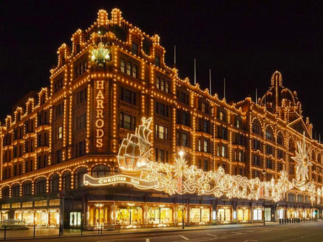 Dior Christmas at Harrods
