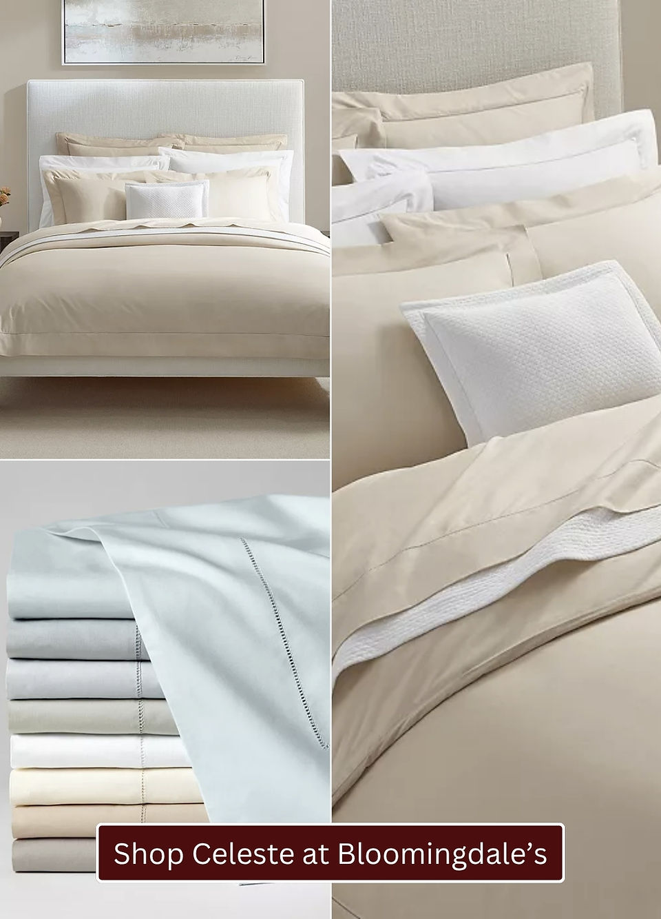Sferra Celeste bedding collection in various colors