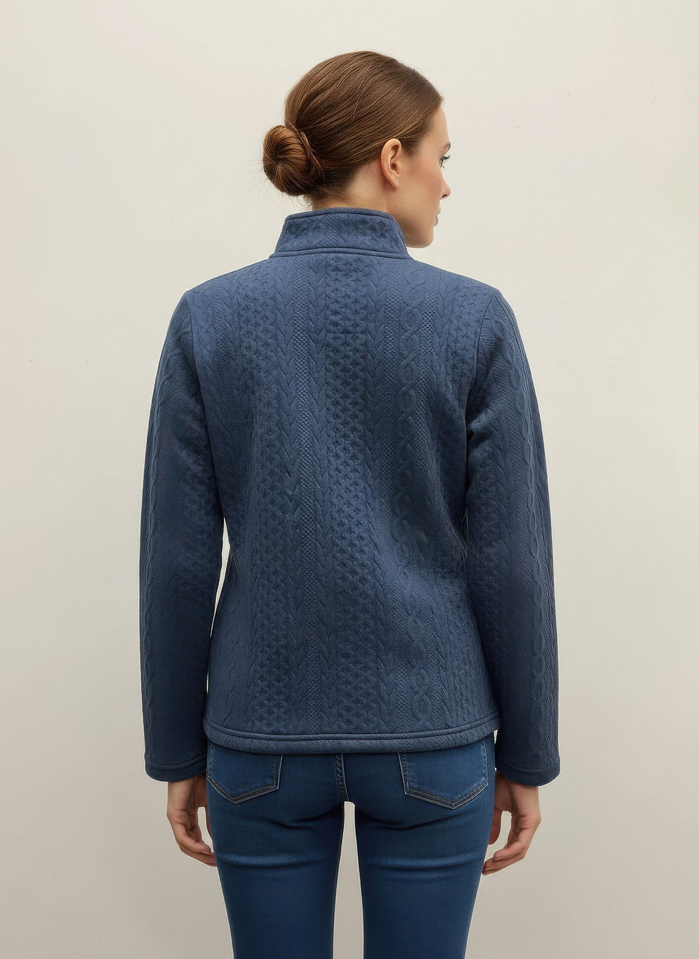 Thumbnail: Onque Casual Textured Jacket      