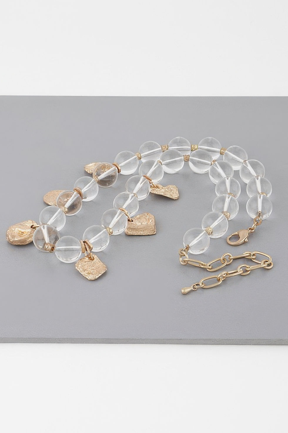 Thumbnail: Transparent Charm Bead Necklace