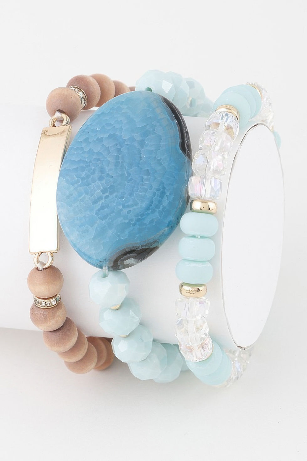 Thumbnail: Giant Stone Bead Bracelet