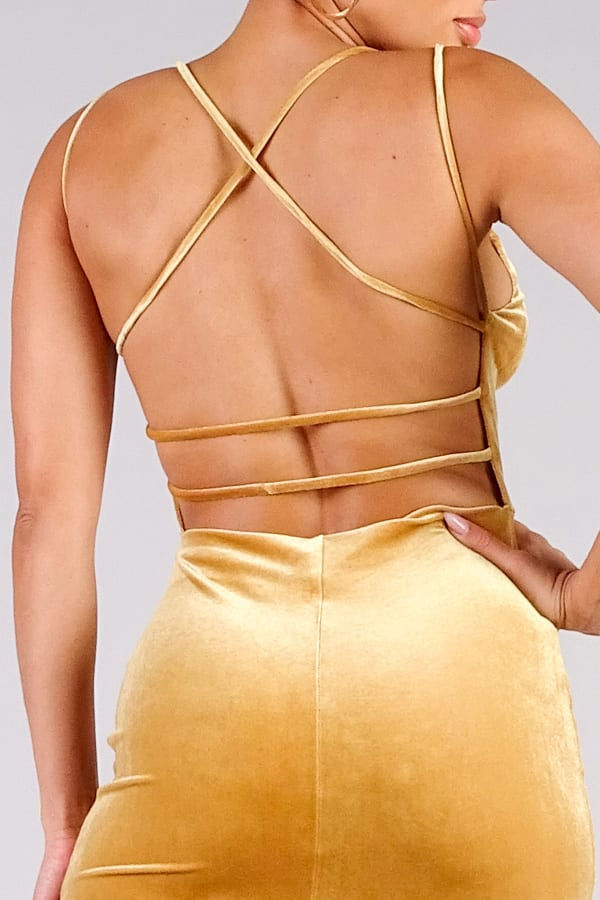 Thumbnail: Showstopper, Sexy Crossover Strap Dress