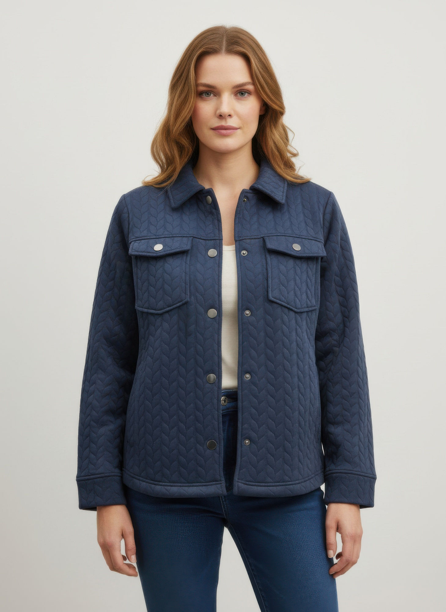 Onque Casual Textured Jacket