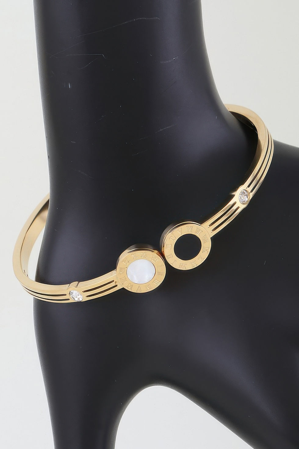Thumbnail: Twin Clock Wrap Bracelet