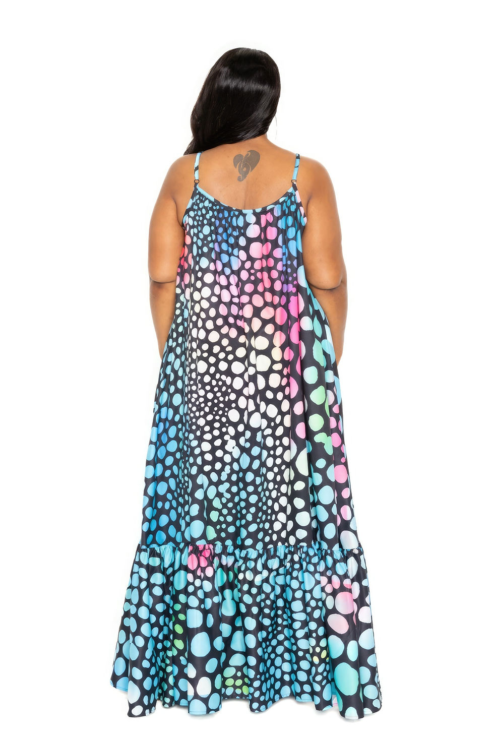 Thumbnail: Printed Voluminous Maxi Dress