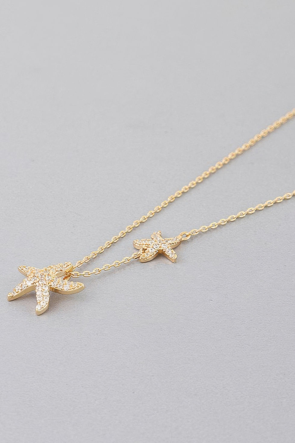 Thumbnail: Bejeweled Starfish Necklace