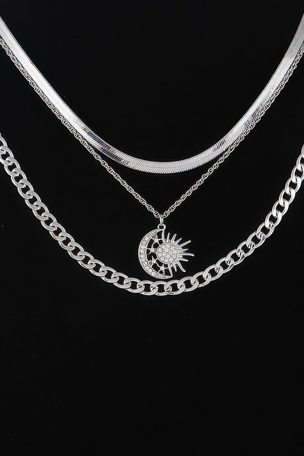 Thumbnail: Sun N Moon Chain Necklace 