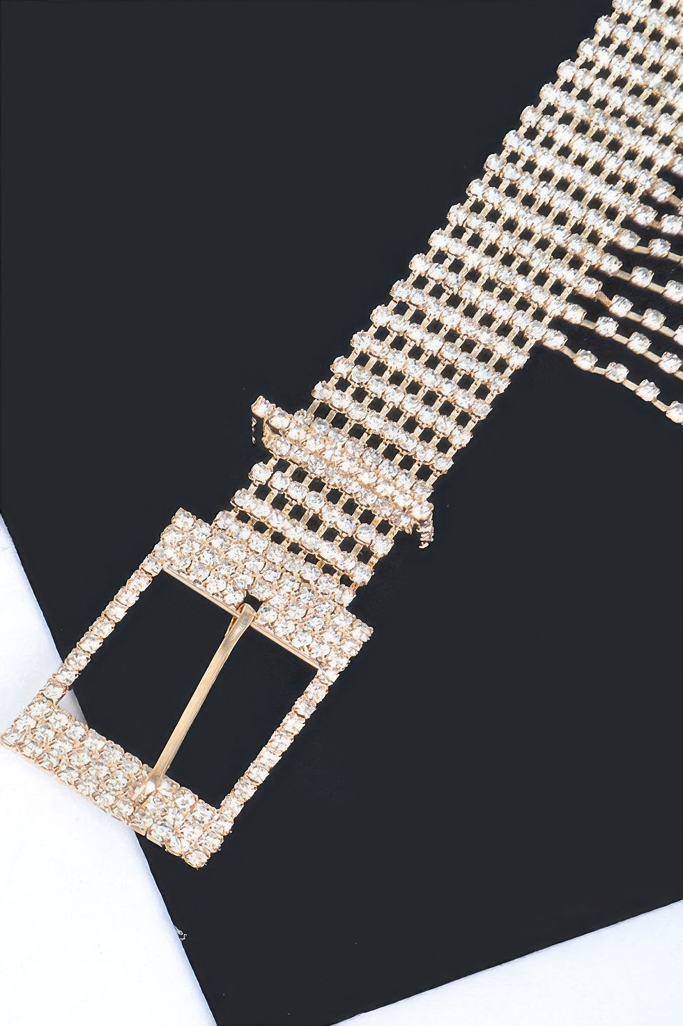 Thumbnail: Rhinestone Fringe Belt