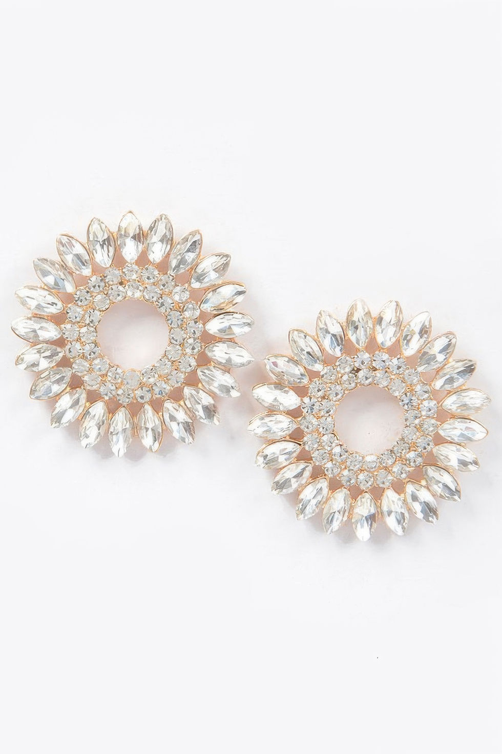 Thumbnail: Rhinestone Stud Earring