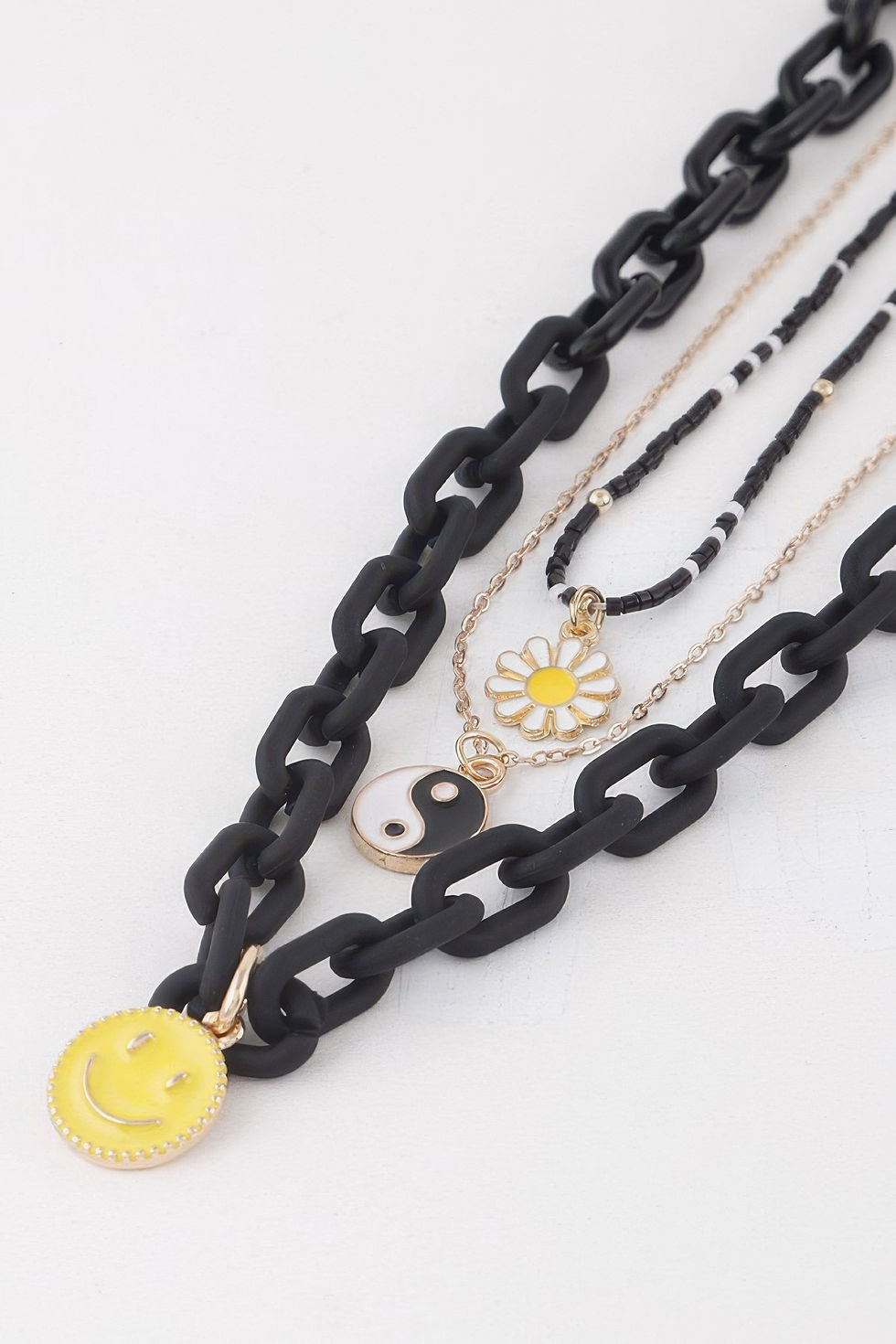 Thumbnail: Multi Pendant Chain Necklace 
