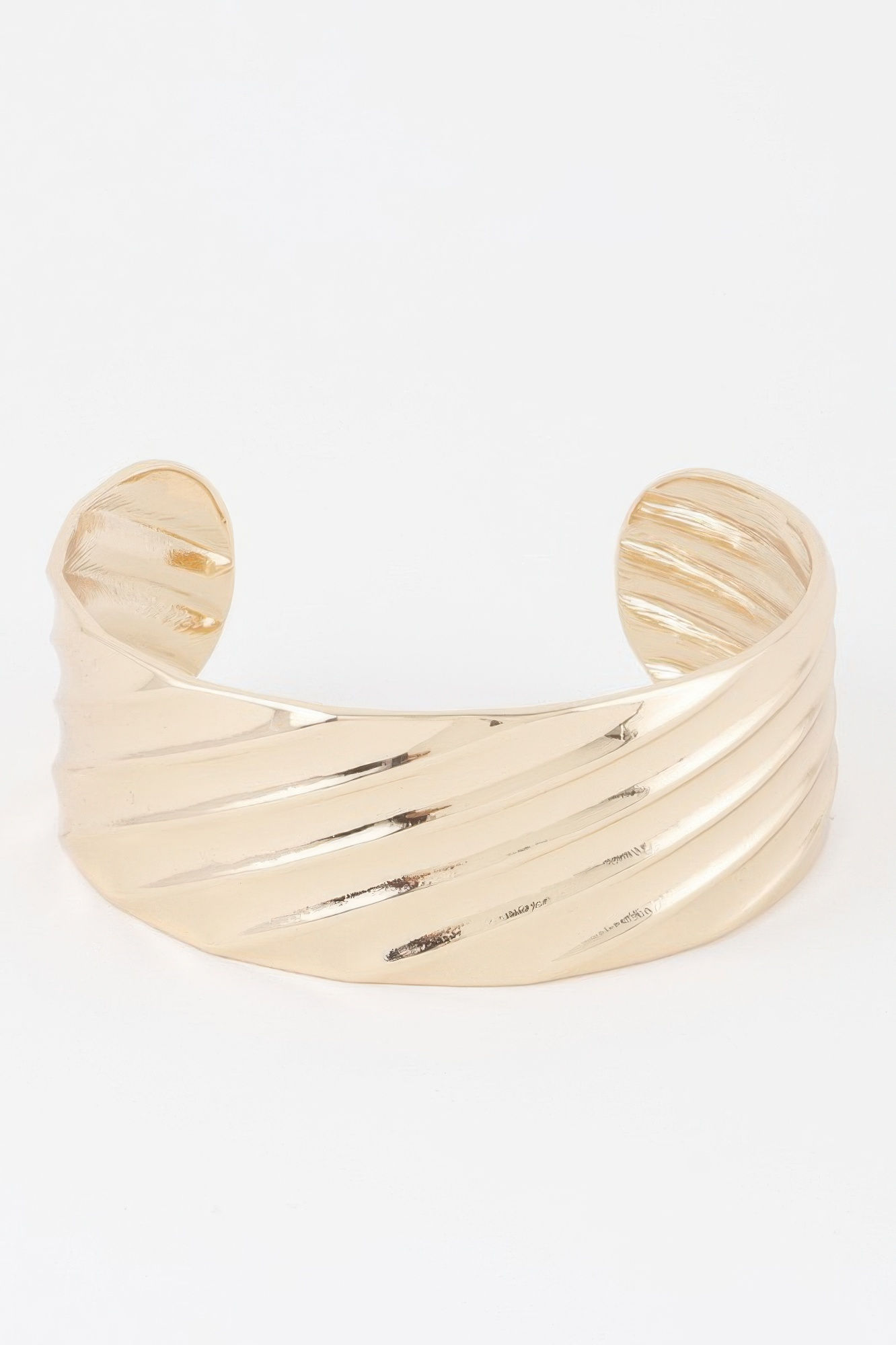 Ridged Cuff Bracelet
