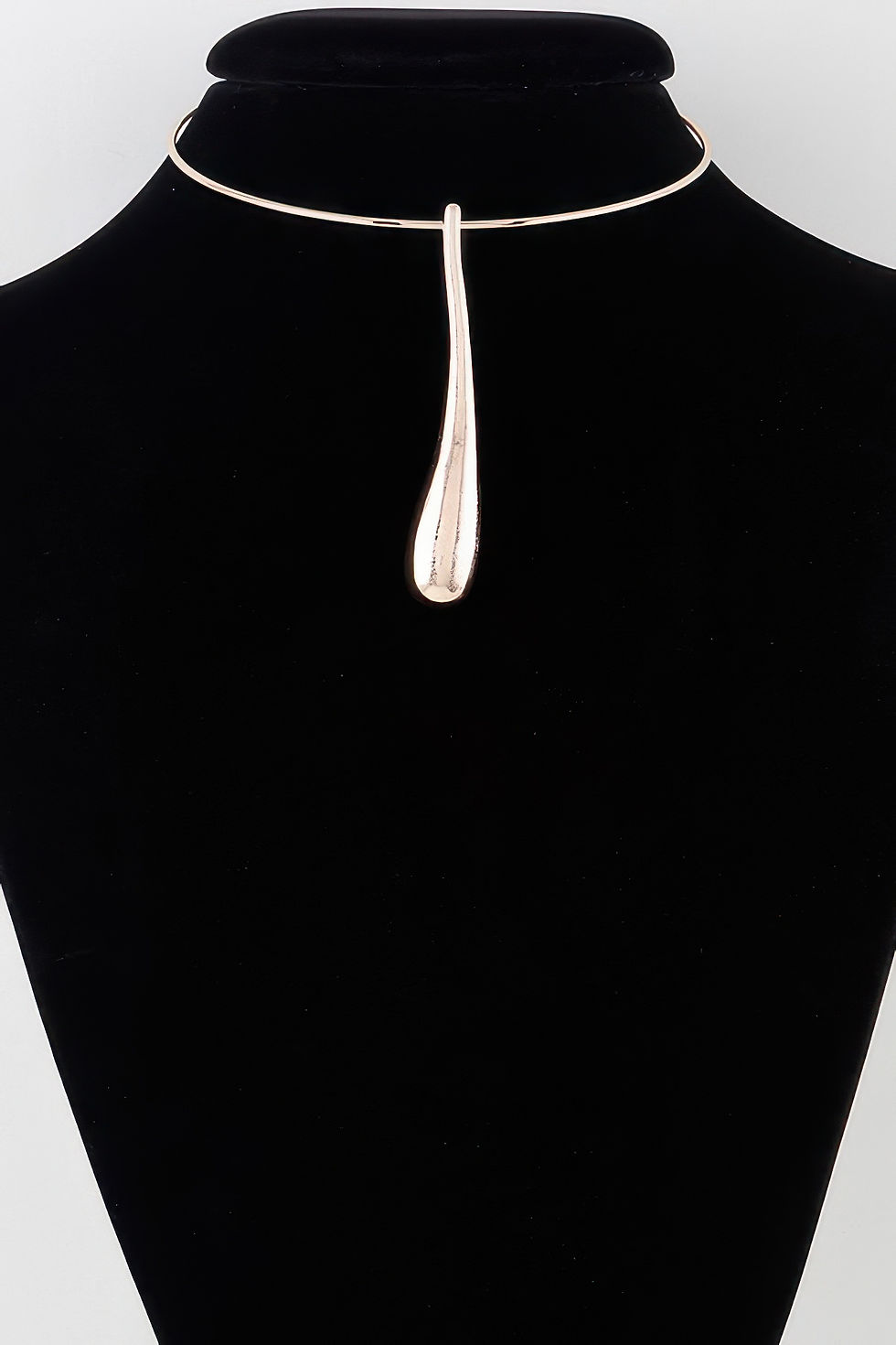 Thumbnail: Long Tear Drop Necklace