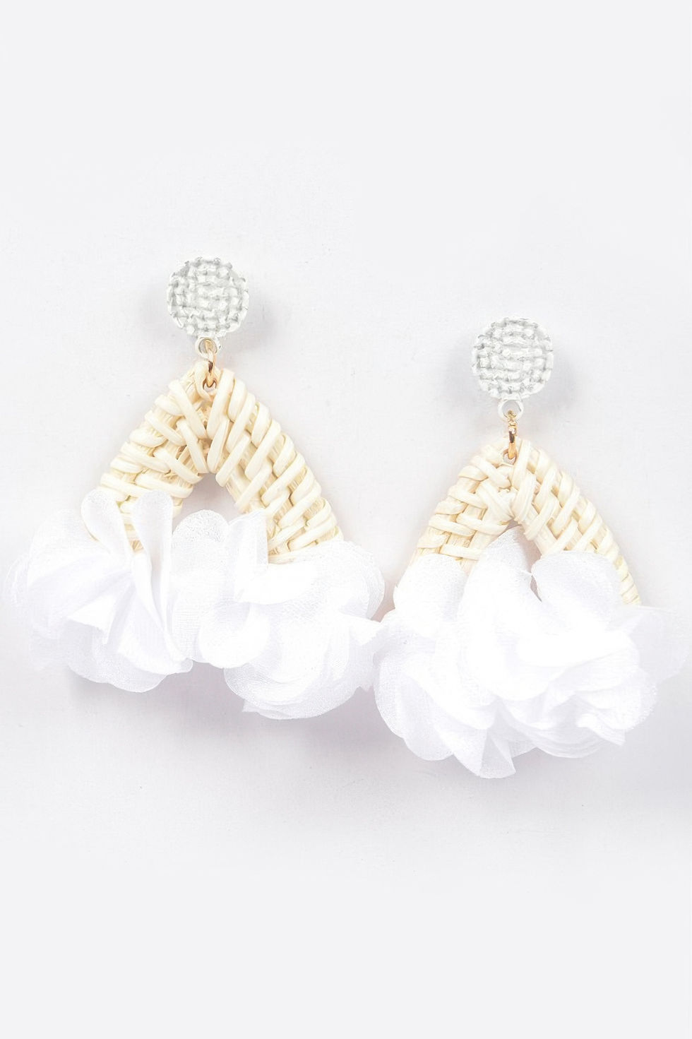 Thumbnail: Flower Bamboo Earring