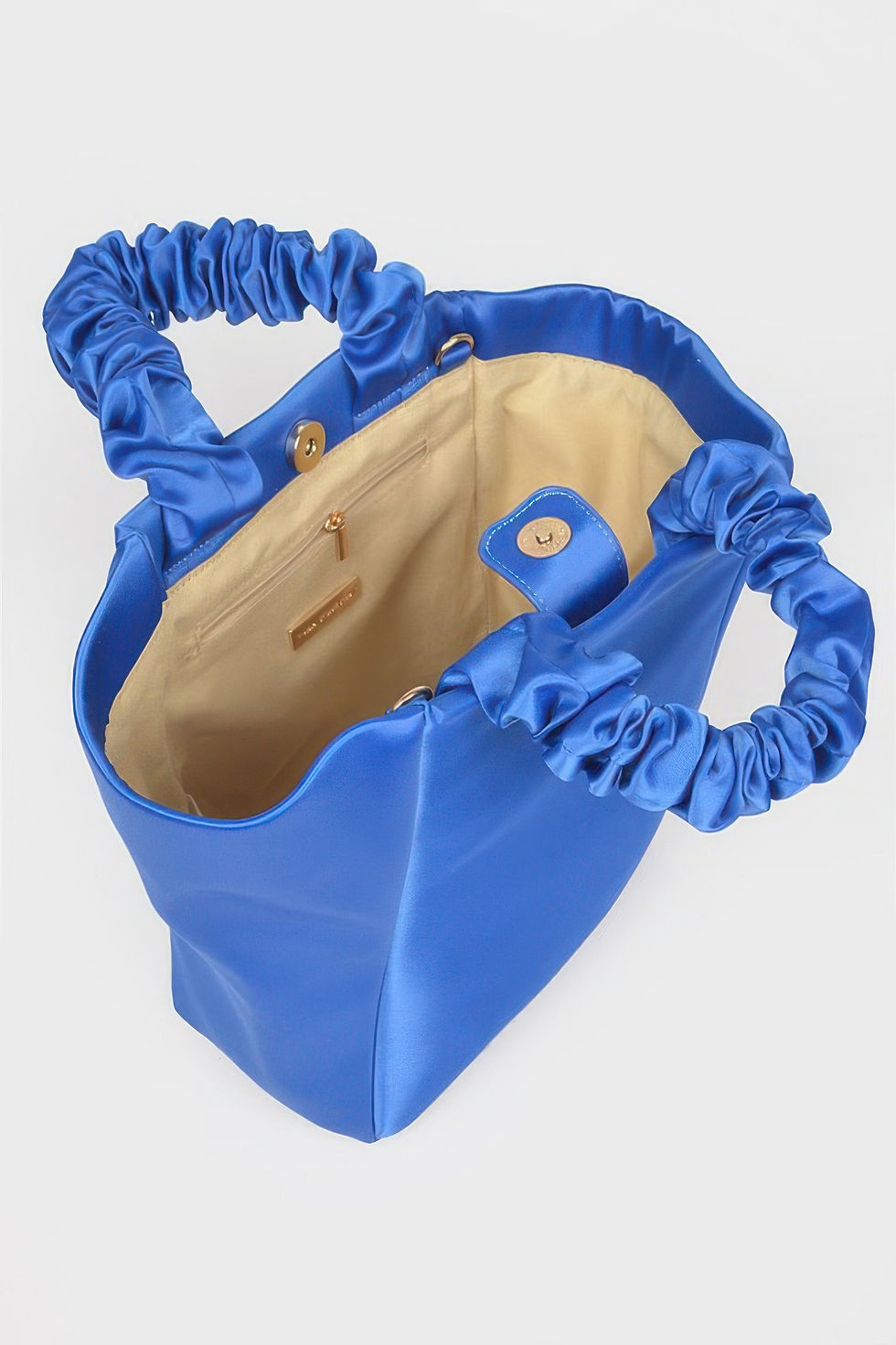 Thumbnail: Satin Tote Bag W/chain