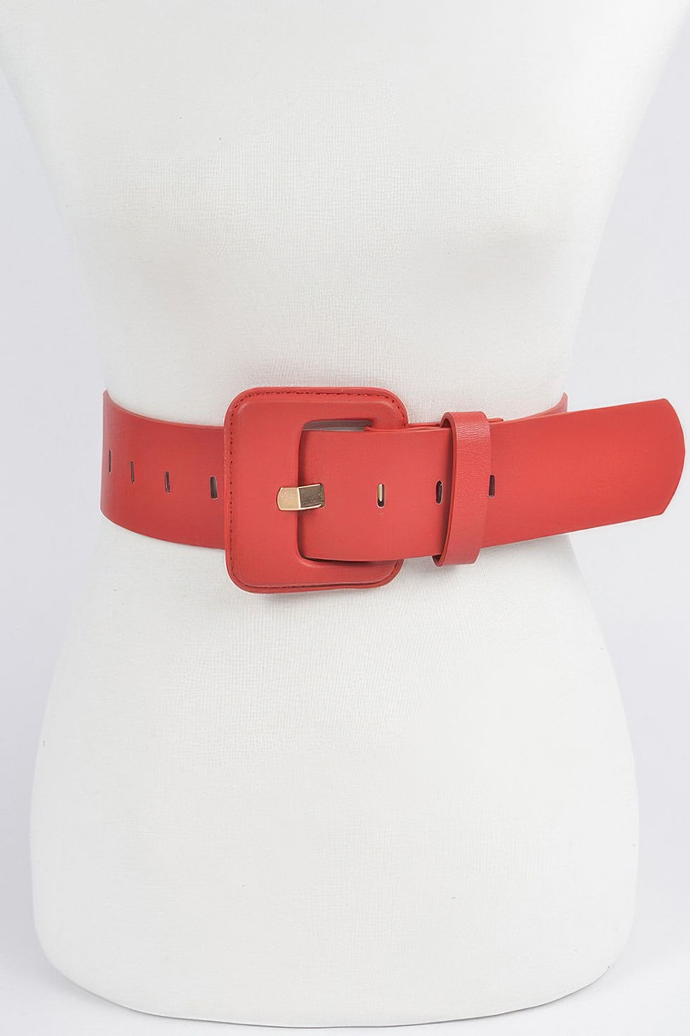 Thumbnail: Faux Leather Wide Belt