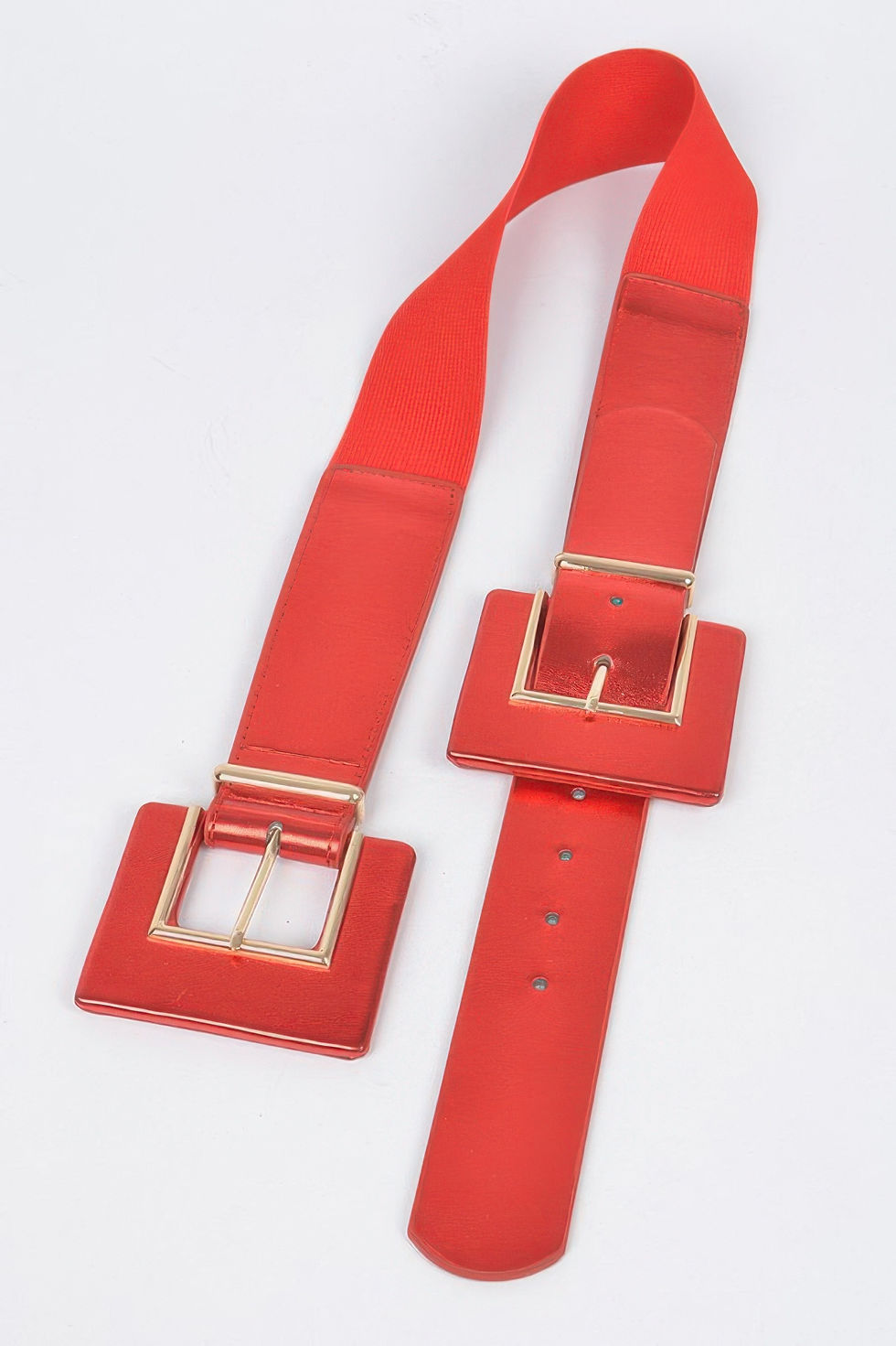 Thumbnail: Two Buckle Elastic Belt