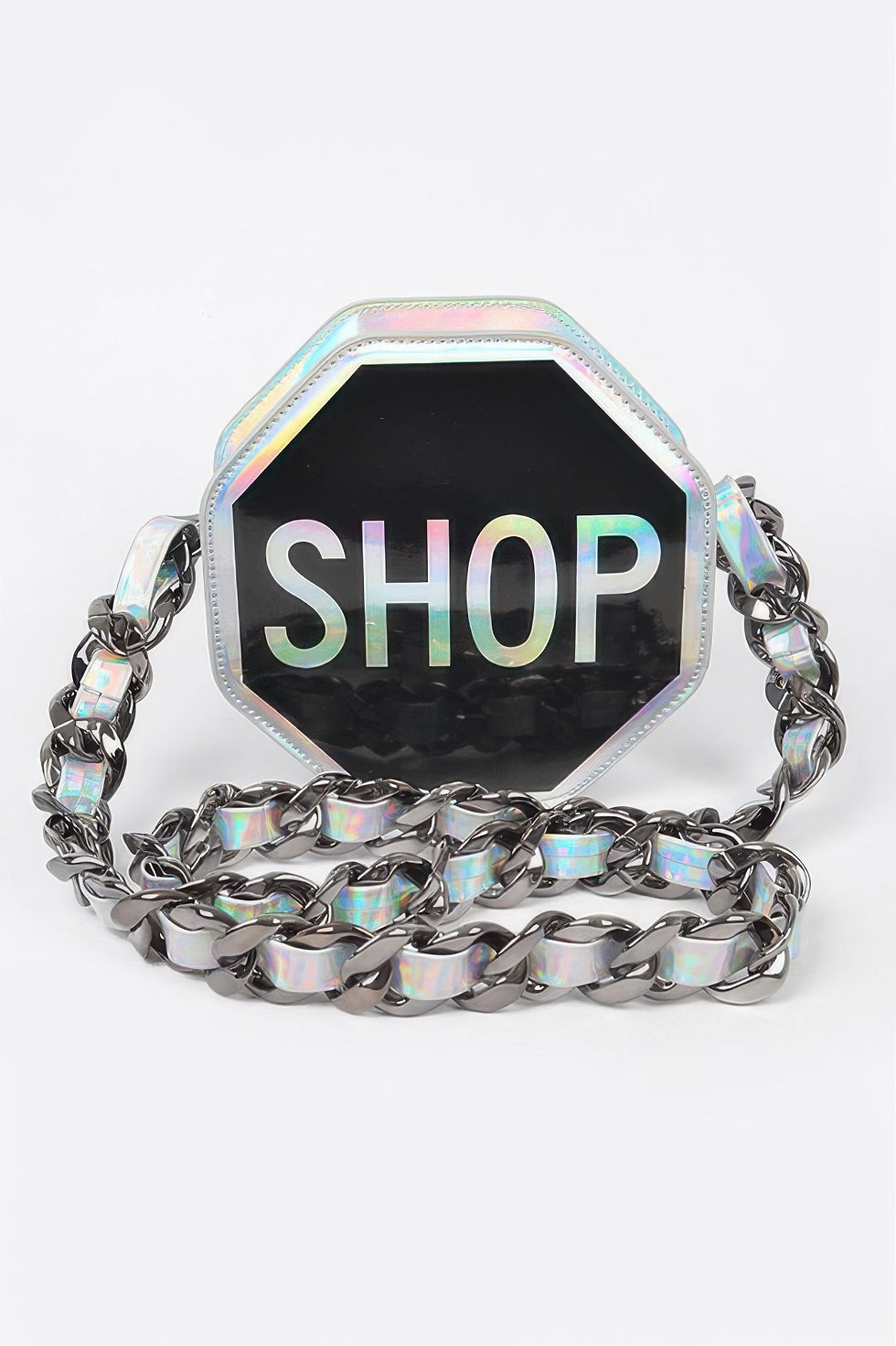 Thumbnail: Shop Mirror Novelty Chain Belt