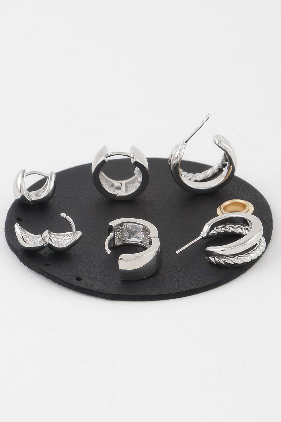 Thumbnail: Multi Luxury Hoop Earrings Set