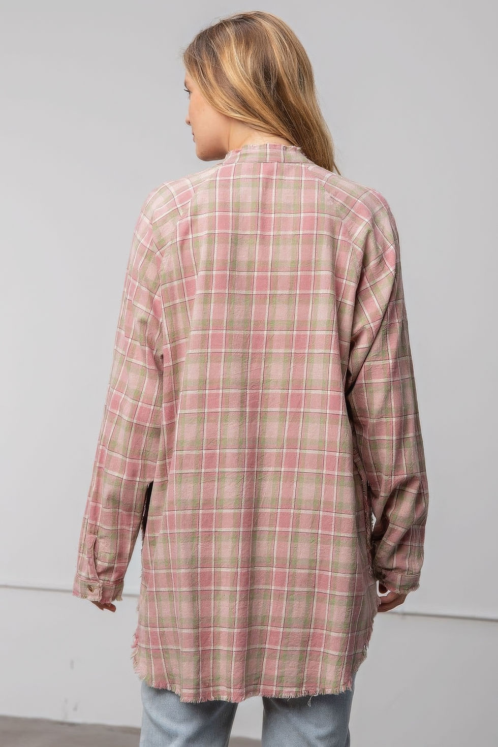 Thumbnail: Plaid Cotton Linen Shirt