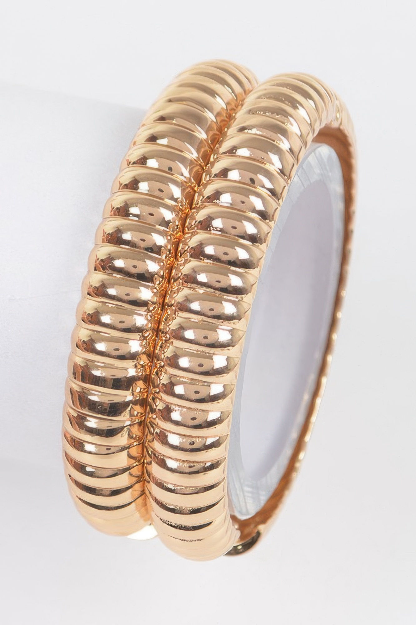 Two Pieces Set Metal Bangle