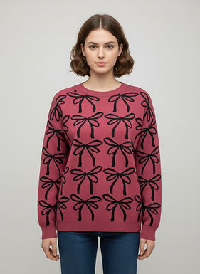 Ninety Printed Sweater      