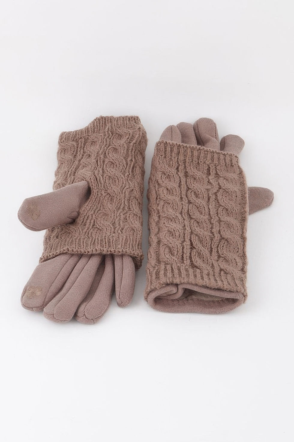 Thumbnail: Knitted Sleeve Gloves 