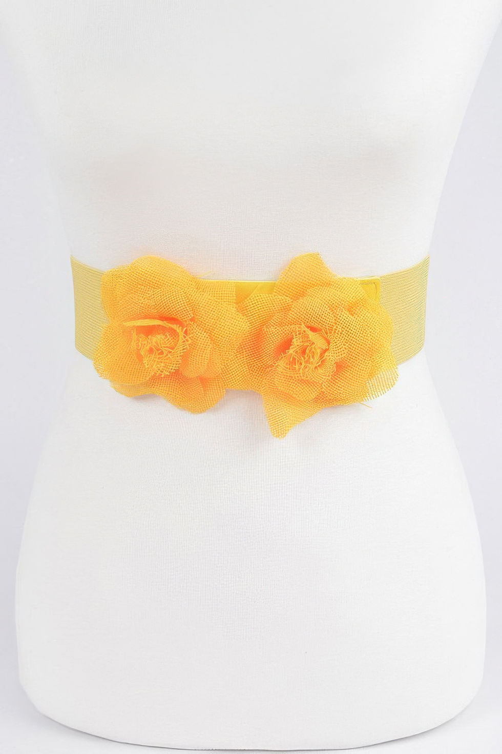 Thumbnail: Flower Buckle Elastic Belt