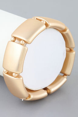 Polished Cubic Cuff Bracelet