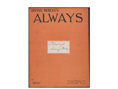 ‘Always’ by Irving Berlin
