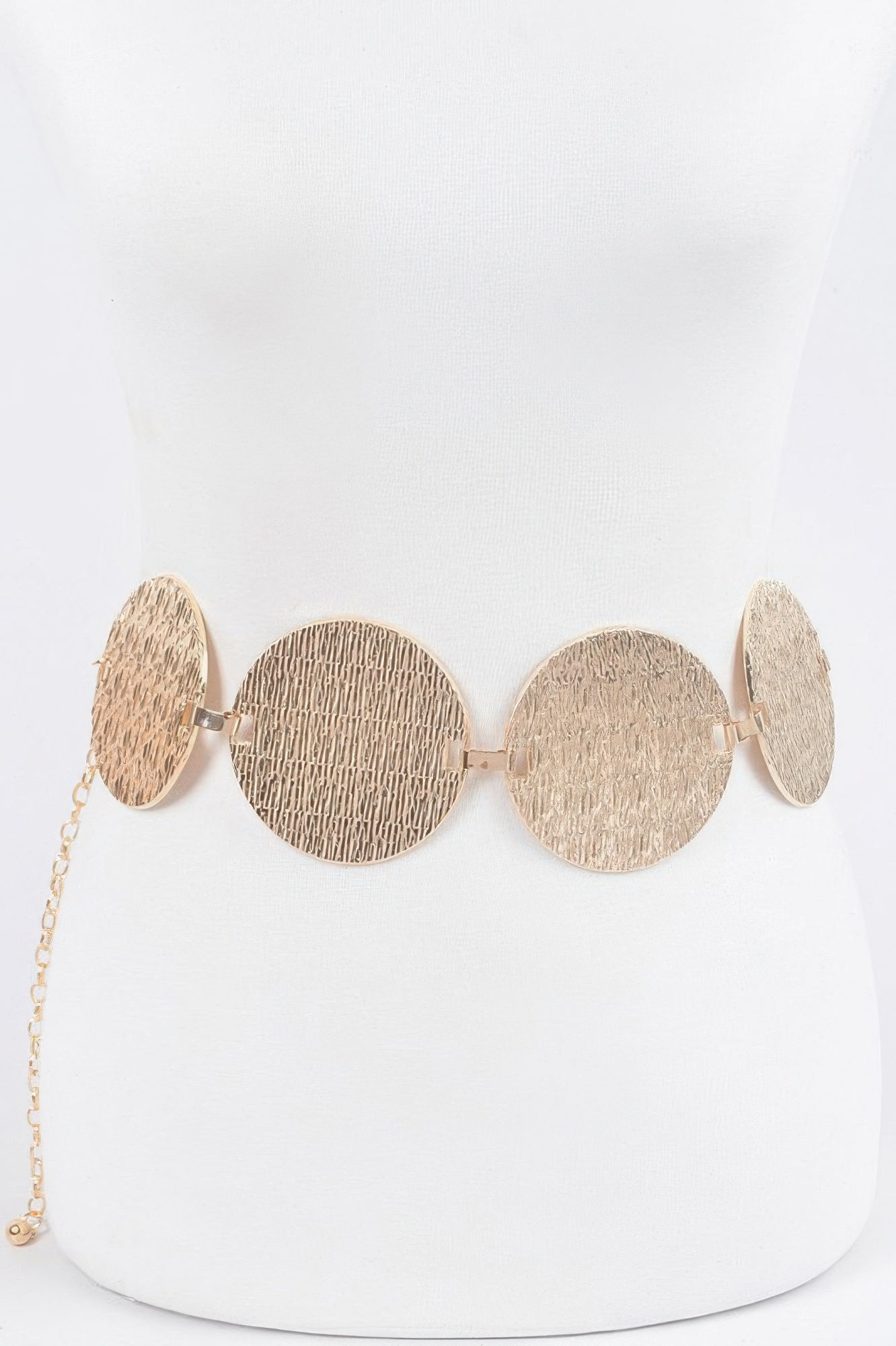Iron Circular Plated Belt