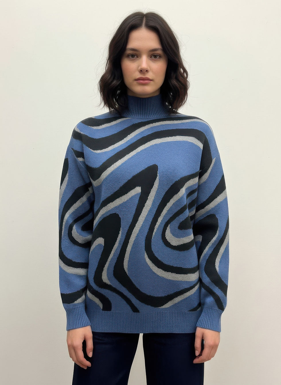 Thumbnail: Ninety Printed Sweater     